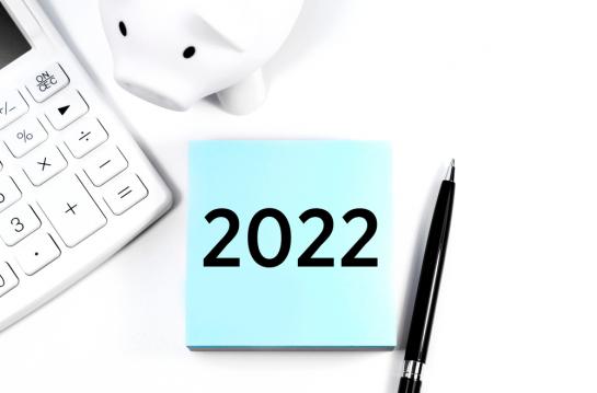Text,2022,On,Sticker.,Calculator,,Piggy,And,Pen.,Business,And